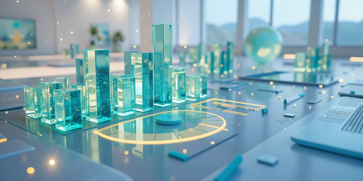 机器学习实践场景图，显示代码和数据图表，技术开发工作环境