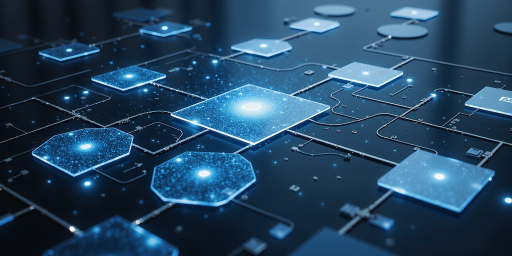 自然语言处理技术图解，显示文本处理流程，技术架构示意图